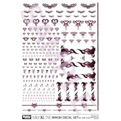 [중고] 도료·공구 1/8~1/12 스케일용 INMON 데칼 세트 vol.1