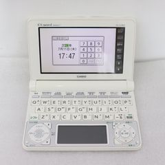 CASIO EX-word DATAPLUS7 電子辞書 ホワイト 動作確認済 - メルカリ