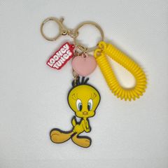 トゥイーティー LOONEY TUNES Tweety ストラップ キーホルダー - メルカリ