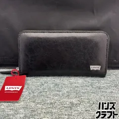 ◎【未使用品】 Levis リーバイス 長財布 ブラック 革のサムネイル