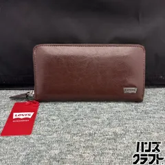 ◎【未使用品】 Levis リーバイス 長財布 ブラウン 革 チョコカラーのサムネイル