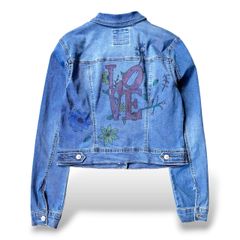 PLAYBOY BY PACSUN デニムジャケット グラフィティ - メルカリ