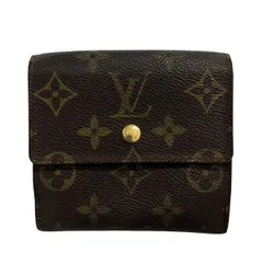 LOUIS VUITTON(ルイヴィトン) Wホック財布 モノグラム ポルトモネビエカルトクレディ M61652 - レザー