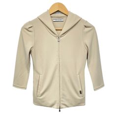 nagonstans(ナゴンスタンス) 長袖セーター サイズM レディース - イエロー クルーネック nagonstans(ナゴンスタンス) 長袖セーター サイズM レディース