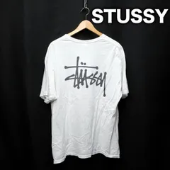Stussy ショーンフォント バックプリント 半袖Tシャツ Mサイズ ステューシー 株式会社ジャックタグ付き国内正規品