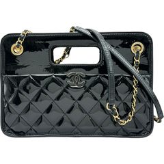 シャネル  AS2877 スモールボックス ラムスキンチェーンショルダーバッグ レディース シャネル CHANEL スモールボックスバッグ AS2877 ブラック/ゴールド