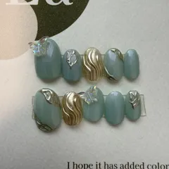 現品限り　ウェディングネイルチップ　ニュアンスネイル　成人式ネイルチップ　ネイルチップ