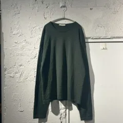 LEMAIRE ルメール Crewneck Knit ニット スウェット TO1359LK087 オリーブ size:L 【表参道B04】のサムネイル