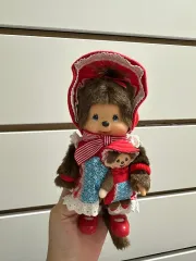 レア モンチッチ 40周年 限定 赤ケープ 赤ちゃん ぬいぐるみ