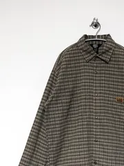 【FB COUNTY】90-00s L/S チェックシャツ L ウエストコースト チカーノ 古着のサムネイル