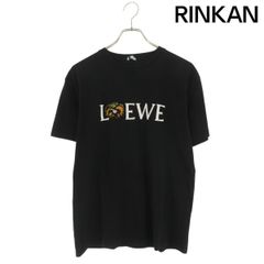 人気】LOEWE ロゴプリント Tシャツ ブラックSサイズ サロメ - メルカリ