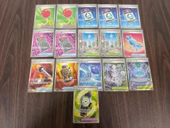 【未使用品】ポケモンカード　SRカード　ふうせん　Nのポイントアップ　ふしぎなアメ　ロケット団レシーバー　グッズ　スタジアム　ポケモンのどうぐ