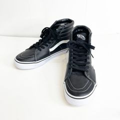 VANS】SK-8 Hi バンズ スケートハイ レザー ブラック 27.5 - メルカリ