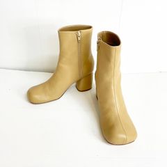 美品❗️TODAYFUL ゴールド スクエアショートブーツ 36 - メルカリ