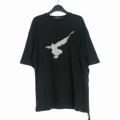 アンドゥムルメステール ANN DEMEULEMEESTER 24AW DIETER HIGH COMFORT T-SHIRT "BIG BIRD"  Tシャツ カットソー 半袖 S ブラック 黒 2402MJTS06 国内正規のサムネイル