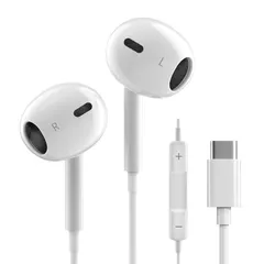 【新着商品】ハイレゾ 通話可能 クリア通話 マイク付き 高密着遮音設計 音量調節 重低音 音量調整 HIFI音質 ステレオイヤフォン TYPE-Cジャック USB-Cイヤホン有線 ヘッドホン 有線 TYPE-Cイヤホン G20 イヤホン タイプc