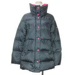 ナイキ NIKE ダウンジャケット ジップアップ スタンドカラー スウッシュ ロゴ ワンポイント刺繡 L 黒 ブラック X