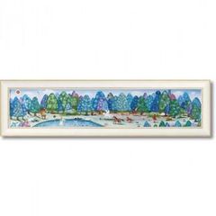 なかのまりの　絵画　アート　風景　とある森の奥から　馬 なかのまりの 絵画 アート 風景 とある森の奥から 馬 - メルカリ