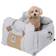 未使用品】スヌーピー 3WAYドライブキャリー ベッド キャメル
