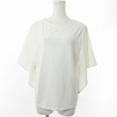 レプシィム ローリーズファーム LEPSIM LOWRYS FARM カットソー Tシャツ 半袖 袖切替 F 白 ホワイト 0223 ■GY09