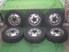 A383 205/75R16 ダンロップ ホイール付 6本 スタッドレス エルフ 