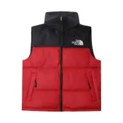L THE NORTH FACE 1996 レトロ Nuptse BEST レッド ダウンベスト