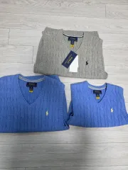 POLO RALPH LAUREN ポロラルフローレン ケーブルニット ベスト 3種 (韓国国内店舗購入)