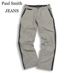 Paul Smith JEANS ポールスミス ジーンズ 通年★ 千鳥格子 サイドライン ストレート パンツ Sz.S メンズのサムネイル