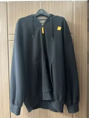 THE NORTH FACE ザノースフェイス 黒 ジップアップパーカー 105 XL