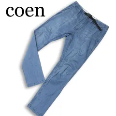 coen c.mountaineering コーエン USED加工★ デニム ストレッチ スキニー クライミング パンツ ジーンズ Sz.M メンズのサムネイル