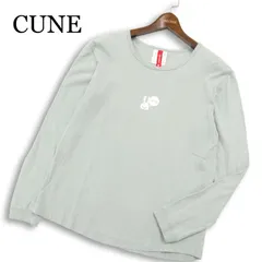 CUNE キューン 通年 【バーカ】  ウサギ ロゴ プリント 長袖 ロンTシャツ カットソー Sz.M メンズのサムネイル