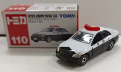 TOMY トミカ赤箱中国製 トヨタ クラウン パトロールカー 110
