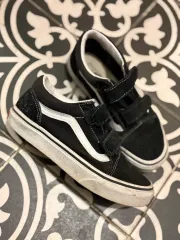 200 正規品 VANS オールドスクール キッズ ベルクロ