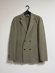 Jean Paul Gaultier ダブルジャケット 48 ベージュ　綿製 Jean Paul Gaultier ダブルジャケット 48 ベージュ 綿製 - メルカリ