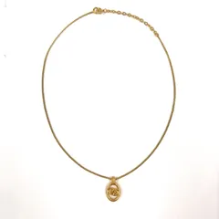 【限定価格】Christian Dior CDロゴ GP ゴールド ネックレス