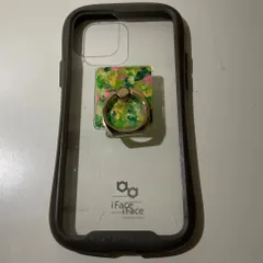 【中古/アイフォンケース】アイフェイス　iPhone12 ケース　リング付き