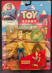 THINKWAY TOYS TOY STORY ACTION FIGURE KICKING WOODY WITH KICKING LEG ACTION