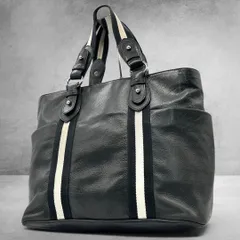 BALLY トレインスポッティング レザー トートバッグ A4 ブラック