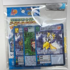 旧デジモンカード 【ロッテリア限定】未開封パック レナモン - メルカリ