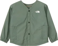 ザ・ノース・フェイス THE NORTH FACE アウトドア トドラーフィールドスモック キッズ 子ども トップス 羽織 撥水 キャンプ 公園 外遊び 砂場 お出かけ イージーケア ボタン付き ロゴ 遠足 レジャー  NPT22501 DG ダックグリーン