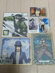 銀魂 桂 6種 まとめ ビジュアル色紙 はがき 銀魂展 オーロラ トレカ 3年Z組銀八先生