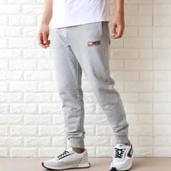 【並行輸入品】ディーゼル DIESEL スウェットパンツ ジョガーパンツ メンズ グレー 刺繍ロゴ A03770 0GEAD 9CB ブランド ボトムス ルームウェア