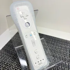 【フルメンテナンス】Wii WiiU リモコンプラス ジャケット付き ホワイト 白色 dd