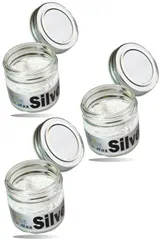 【人気商品】シルバー メンズ シルバーワックス シルバーアッシュ カラーワックス 白 POMADE 髪 BABLO 3個セットのサムネイル