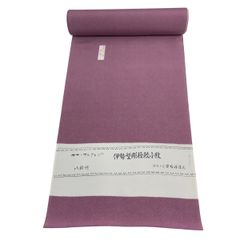 江戸小紋 鮫 丹後縮緬 正絹 紫色 小紋反物 - メルカリ