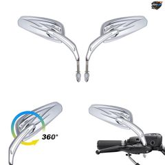 ハーレーダビッドソン CVO ロードグライド 2023 2024 に適合するオートバイ用リアビューサイドミラー