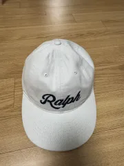 ポロ ラルフローレン アプリケーションツイル ベースボールキャップ 白