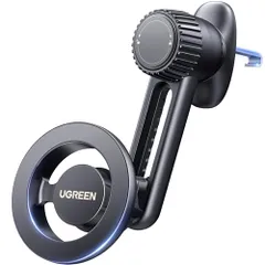 UGREEN 車載ホルダー magsafe式 吹き出し口 マグネット 超強磁力 片手操作 車 スマホホルダー マグセーフ 車 携帯ホルダー エアコン吹き出し口対応 自由度高い 取り付け簡単 4.3-7.6インチ対応 iPhone 17/16/ 4f144e10