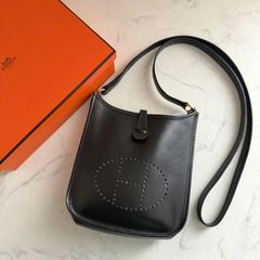エルメス⭕️HERMES ミニエブリンTPM 黒ゴールド金具○ヴィンテージ 