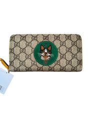 天使の尻尾様専用 美品 グッチ ボスコ 長財布 GGスプリーム ファスナー